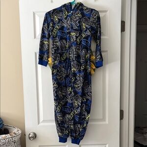 The Children's Place Blue and Yellow Kids Pajamas One Piece Sleeper